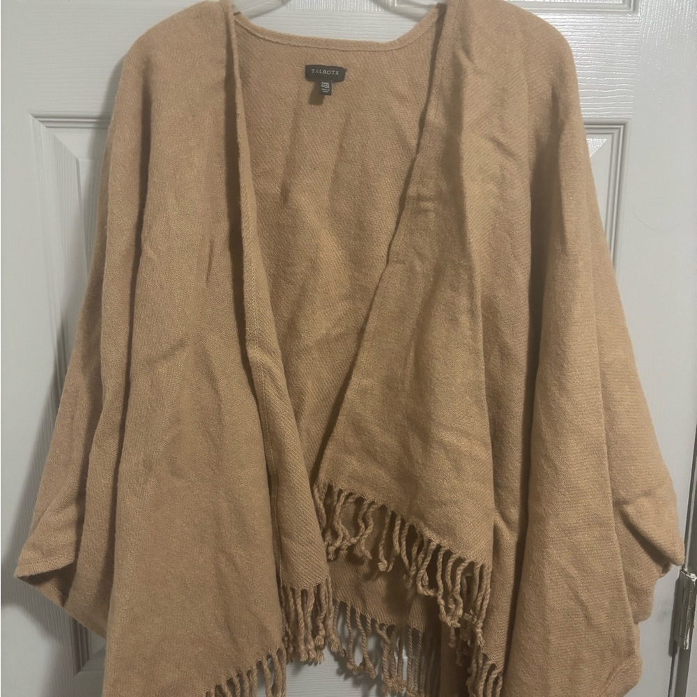 Talbots Tan Women's Poncho